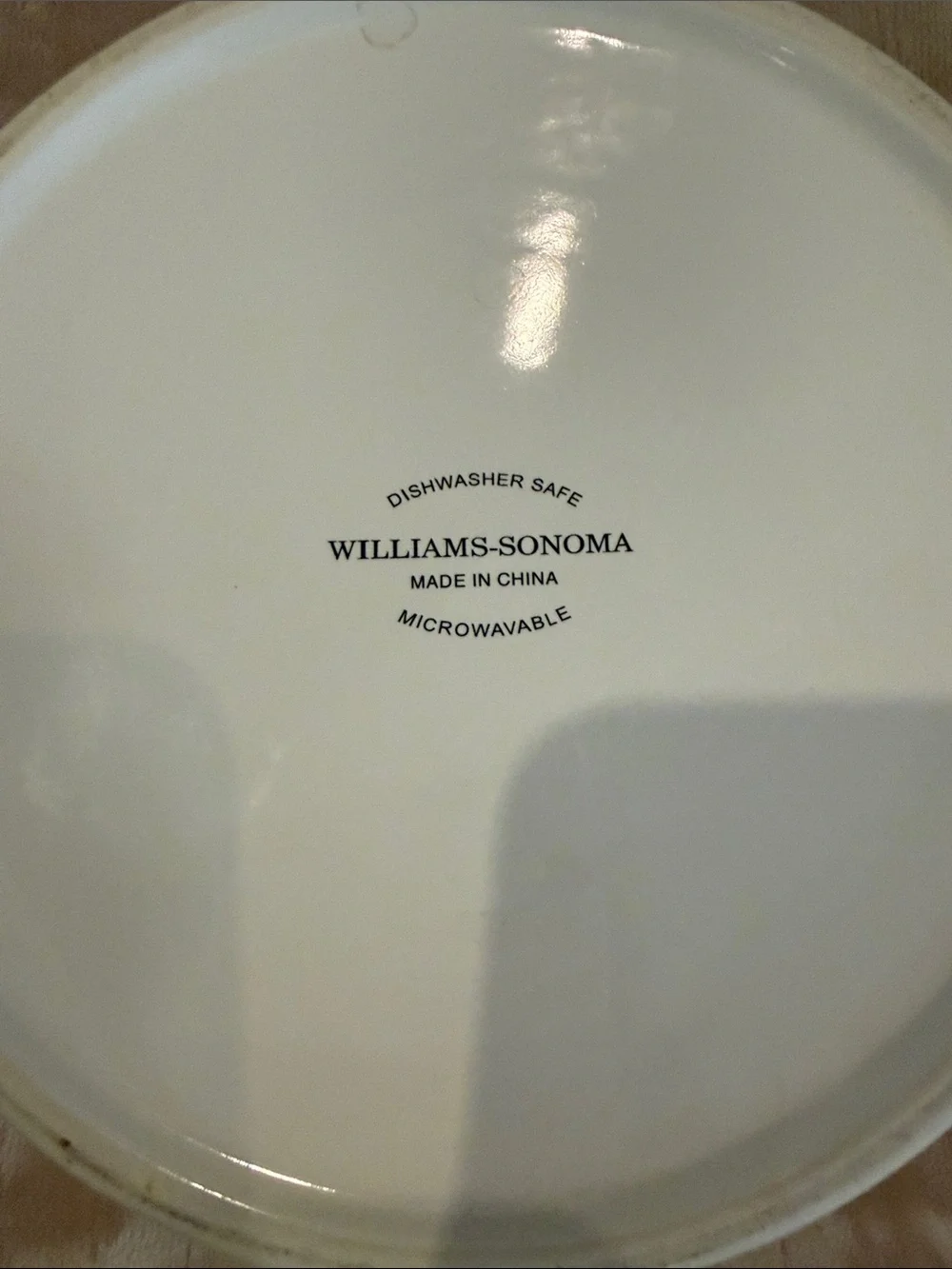 BRAND NEW! Williams-Sonoma Ceramic Red & White Striped Popcorn Bucket.